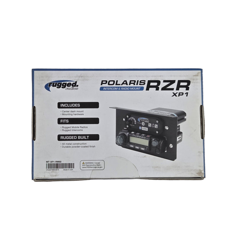 Polaris RZR XP1 Mount Kit for Rugged RM 60 Radio and Intercom