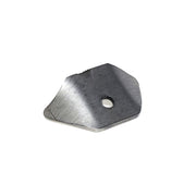 BENT WELD TAB 1/4" HOLE .834" HEIGHT 1/8" THICK