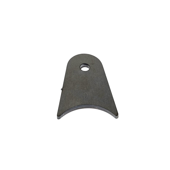 RADIUS FLAT TAB 1/4" HOLE, 1 1/4" HEIGHT, 1 3/4" TUBE