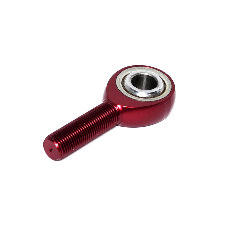 FK Bearing ALJM8T 1/2" Right Hand Thread 1/2" Hole PTFE Coated Heim Joint Red Anodized Aluminum