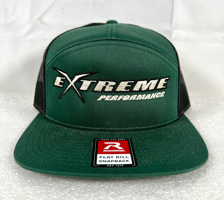 Extreme Performance Green Snap Back Hat