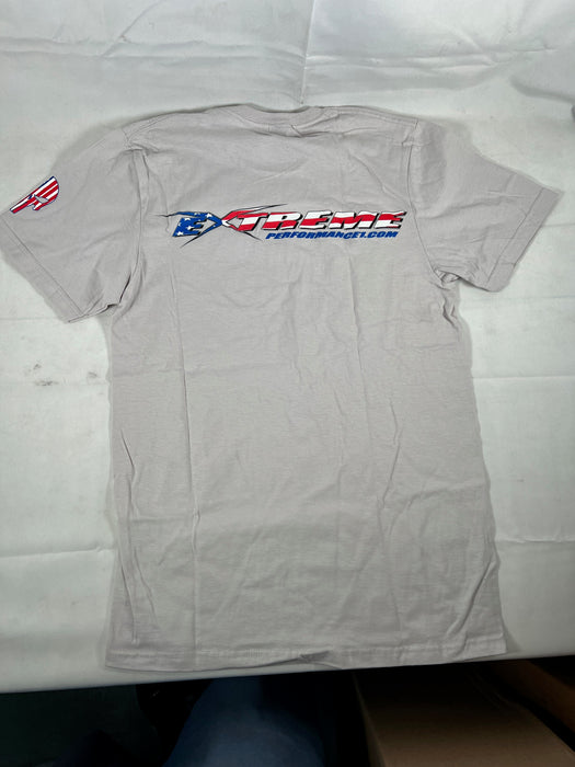Extreme Performance Usa Flag Grey T-Shirt