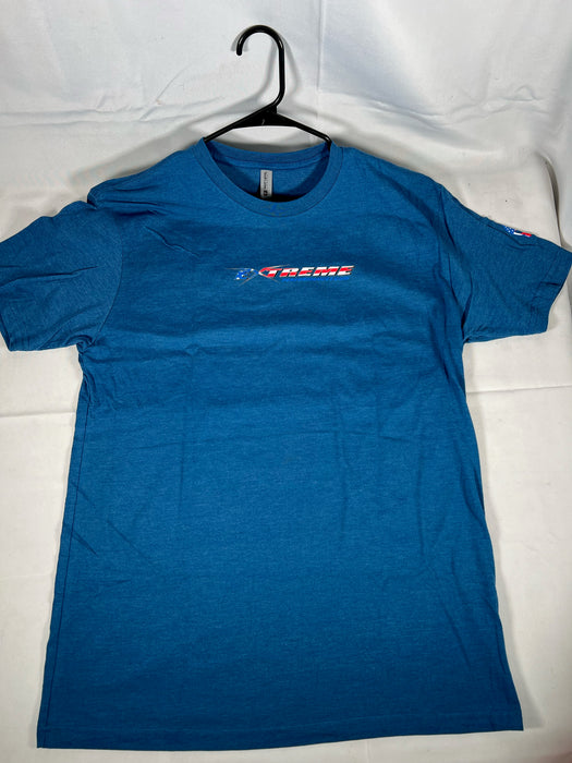 Extreme Performance Usa Flag Blue T-shirt