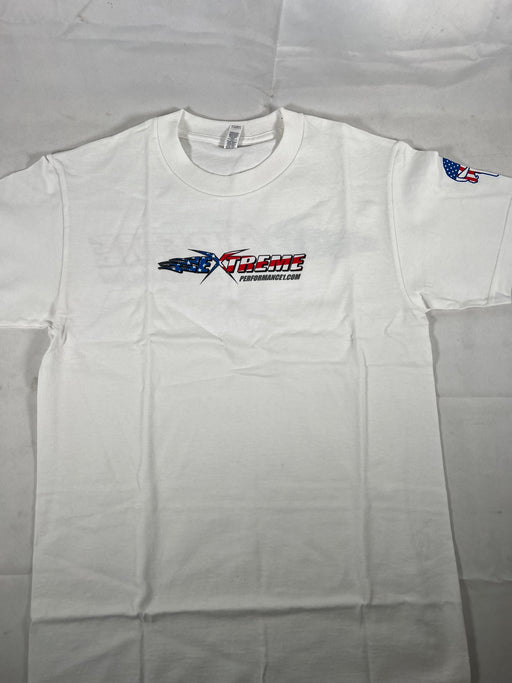 Extreme Performance Old Style White T-Shirt Mens