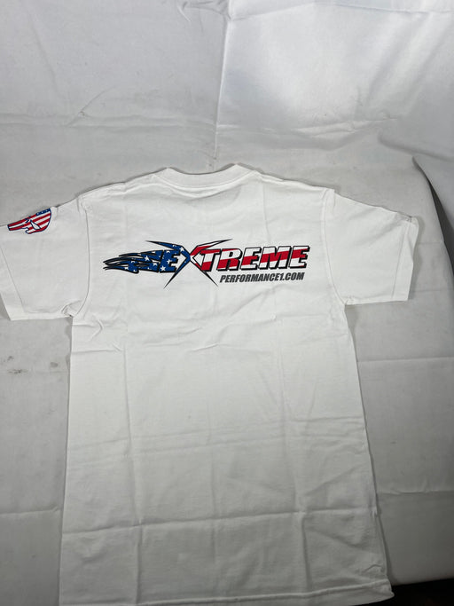 Extreme Performance Old Style White T-Shirt Mens