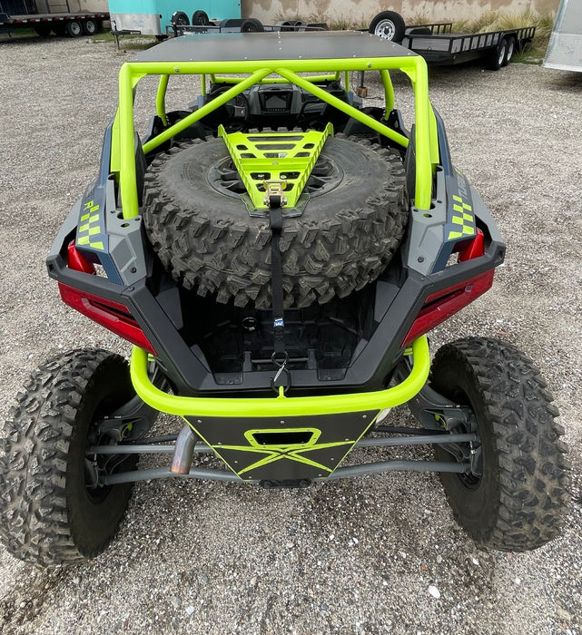 Polaris RZR Turbo R / Turbo R 4 - Extreme Chromoly Single Tube Rear Bumper