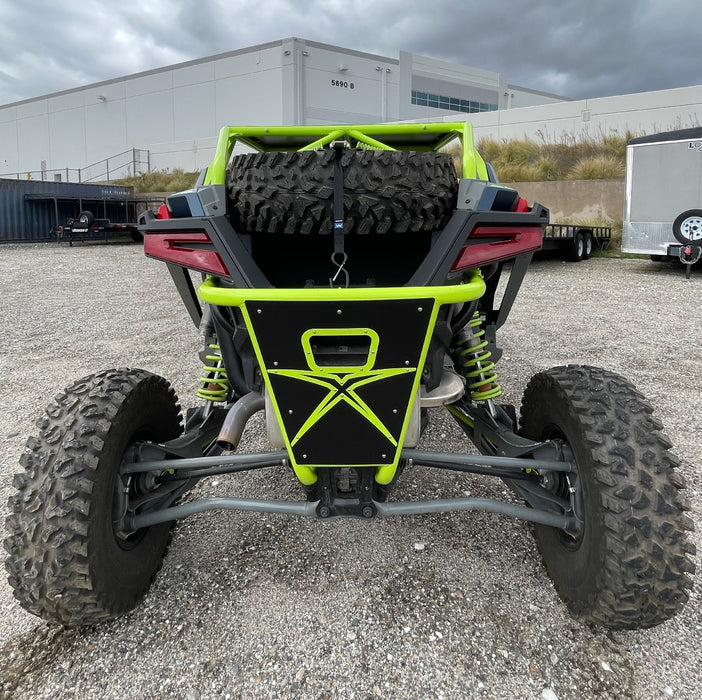 Polaris RZR Turbo R / Turbo R 4 - Extreme Chromoly Single Tube Rear Bumper