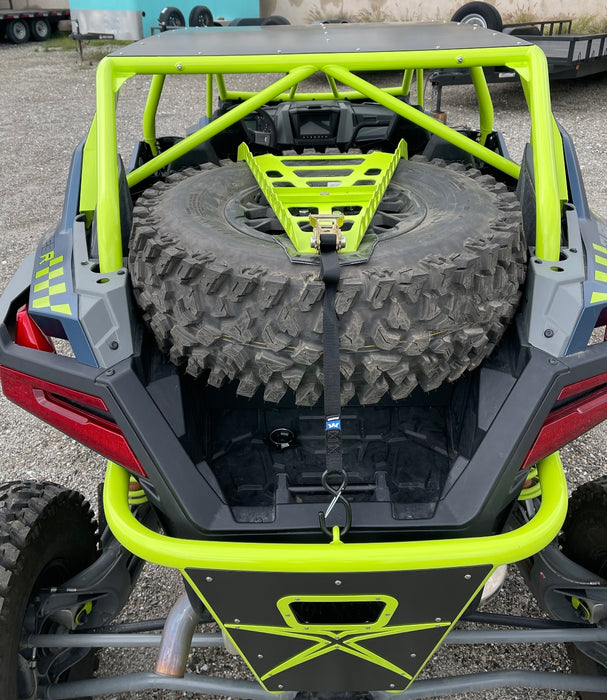 Polaris RZR Turbo R / Turbo R 4 - Extreme Chromoly Single Tube Rear Bumper