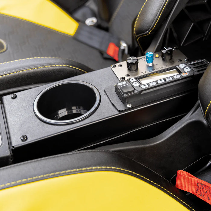 Can-Am Maverick R Radio and Intercom Bracket for Kenwood radio