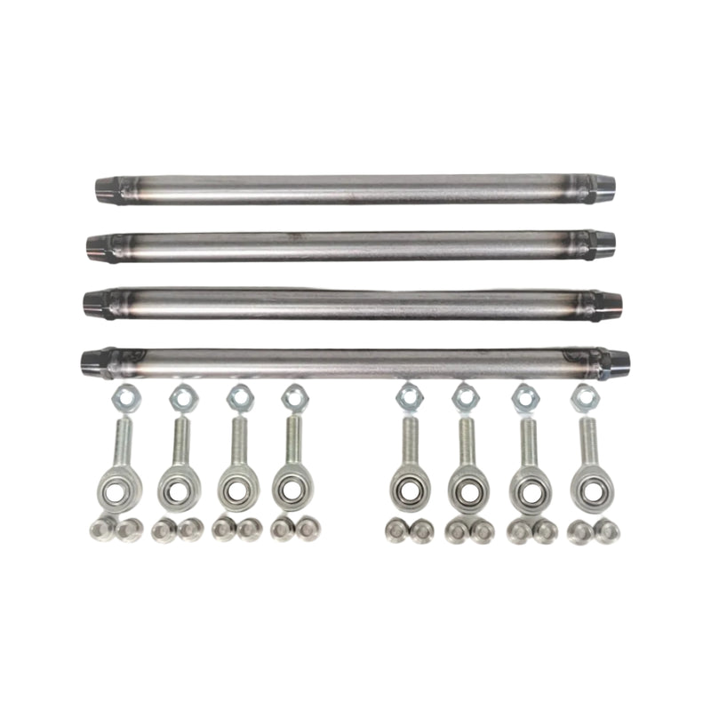 Polaris RZR Pro R / Turbo R - Extreme Upgraded Radius Rods + 9/16 Hardware Upgrade Kit
