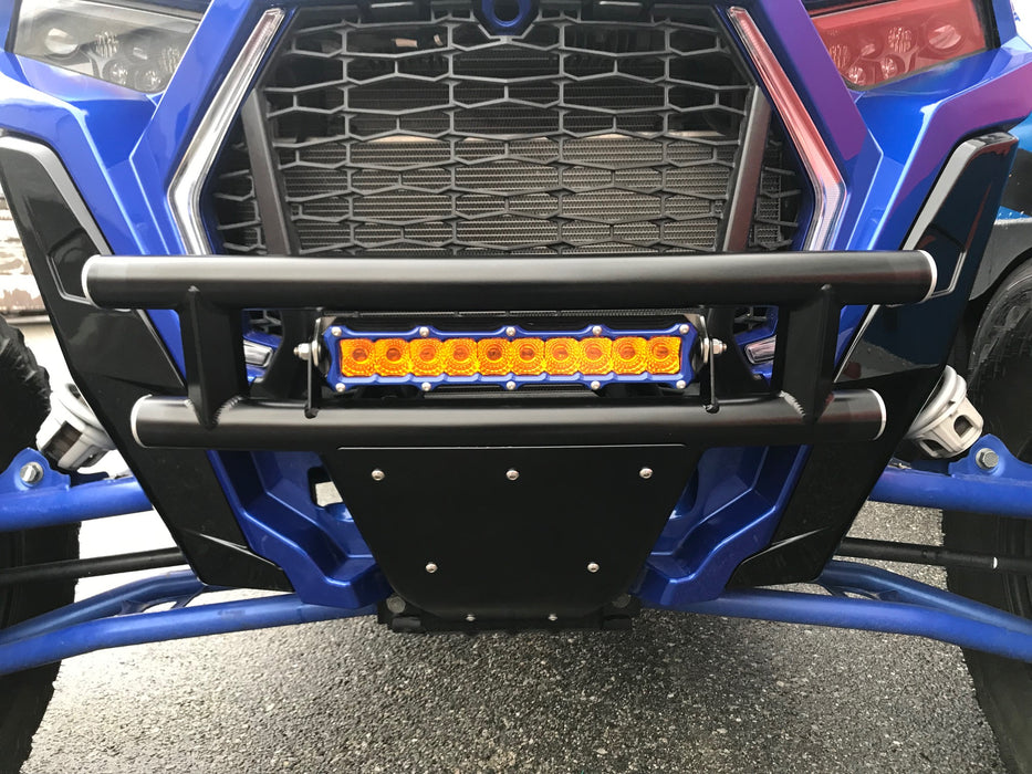 Polaris RZR Turbo S 4 - Extreme Chromoly Dual Tube Front Bumper Upgrade