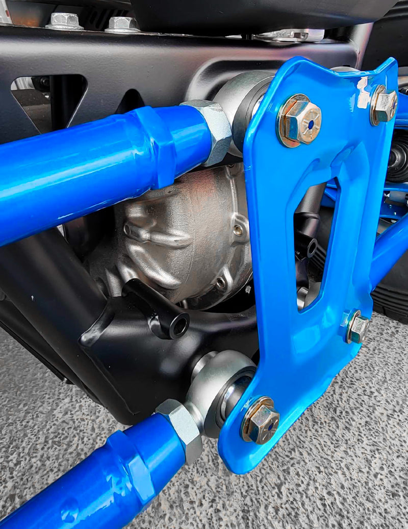 Polaris RZR Pro R / Turbo R - Extreme Upgraded Radius Rods + 9/16 Hardware Upgrade Kit