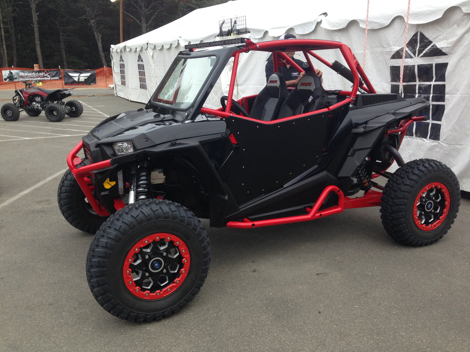 Polaris RZR Turbo S / S4 - Extreme Curved Windshield Kit