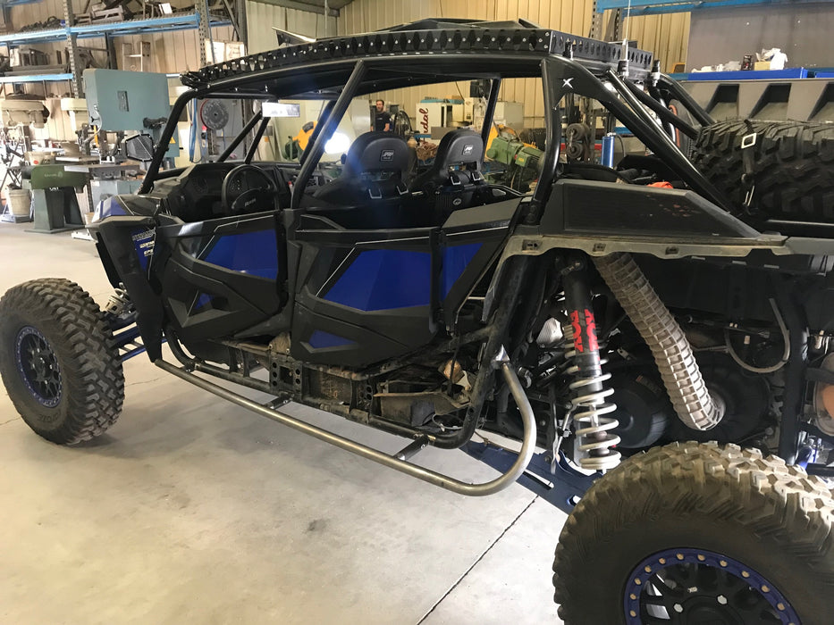 Polaris RZR Turbo S 4 - Extreme Nerf Bars / Tree Kickers