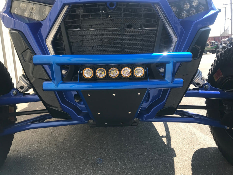 Polaris RZR Turbo S 4 - Extreme Chromoly Dual Tube Front Bumper Upgrade