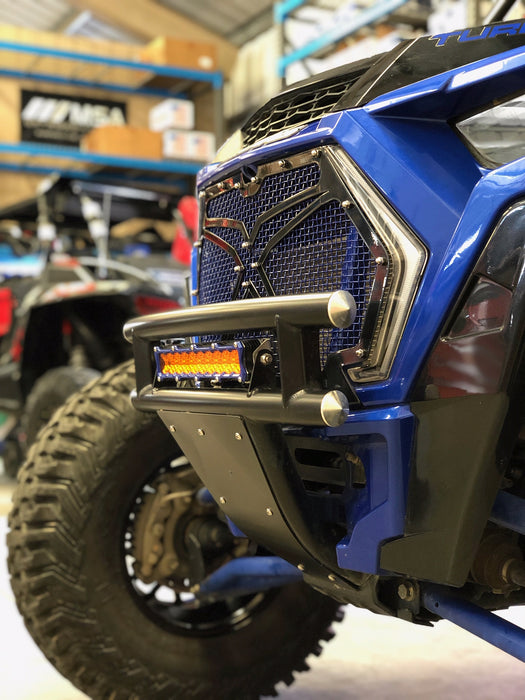 Polaris RZR Turbo S / S4 - Extreme Front Stainless Mesh Grill