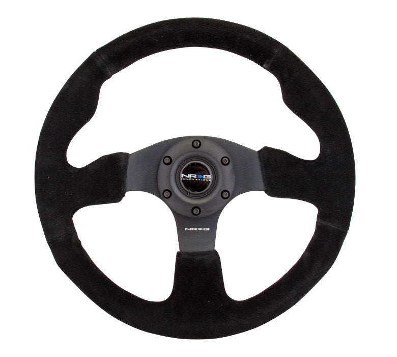 NRG RST-012S SUEDE RACING STEERING WHEEL